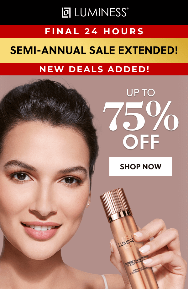 Semi-Annual | Up to 75% OFF | SHOP NOW