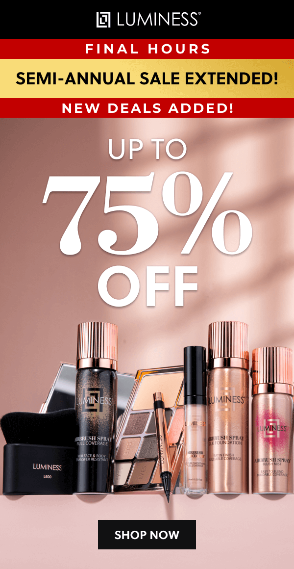 Semi-Annual | Up to 75% OFF | SHOP NOW