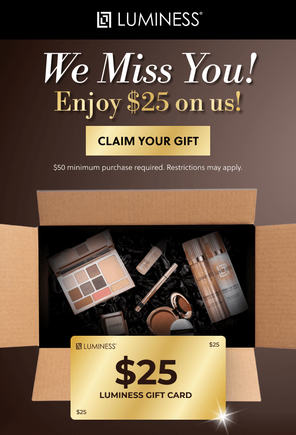 Enjoy $25 on Us