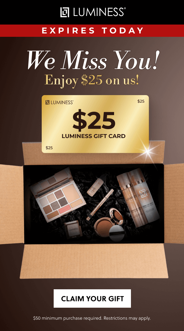 Enjoy $25 on Us