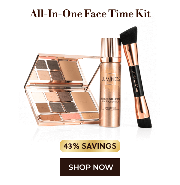 All-in-One Face Time Complete Airbrush Kit