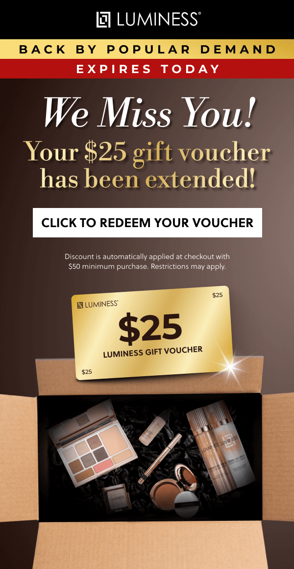 Enjoy $25 on Us