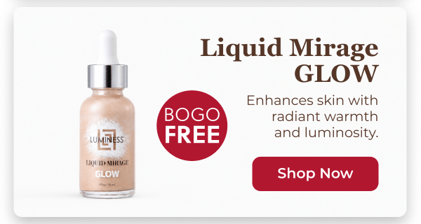 LIQUID MIRAGE GLOW: Enhances skin with radiant warmth and luminosity.