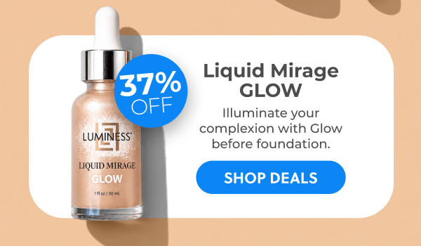LIQUID MIRAGE GLOW: Illuminate your complexion with Glow before foundation.