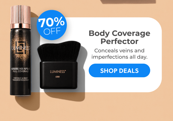 BODY COVERAGE PERFECTOR: Conceals veins and imperfections all day!