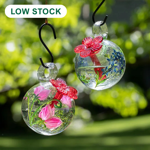 Birth Month Flower Hummingbird Feeder