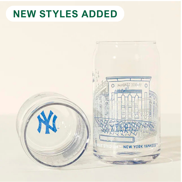 MLB Stadiumscape Can-Shaped Glasses - Set of 2