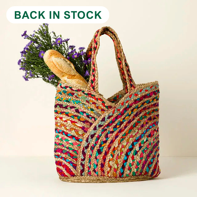 Repurposed Sari Carry-all Bag