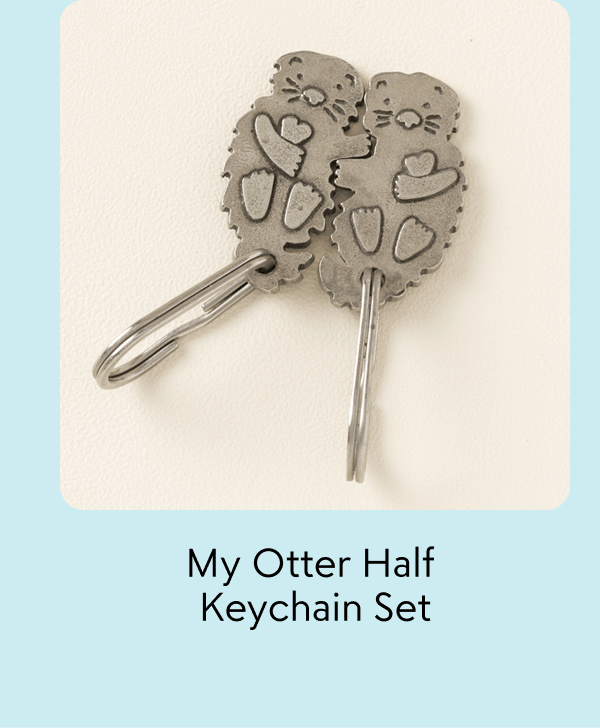 my-otter-half-keychain-set