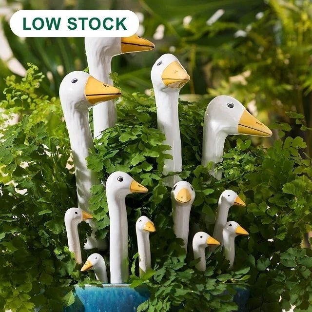 Garden Goose Plant Stakes