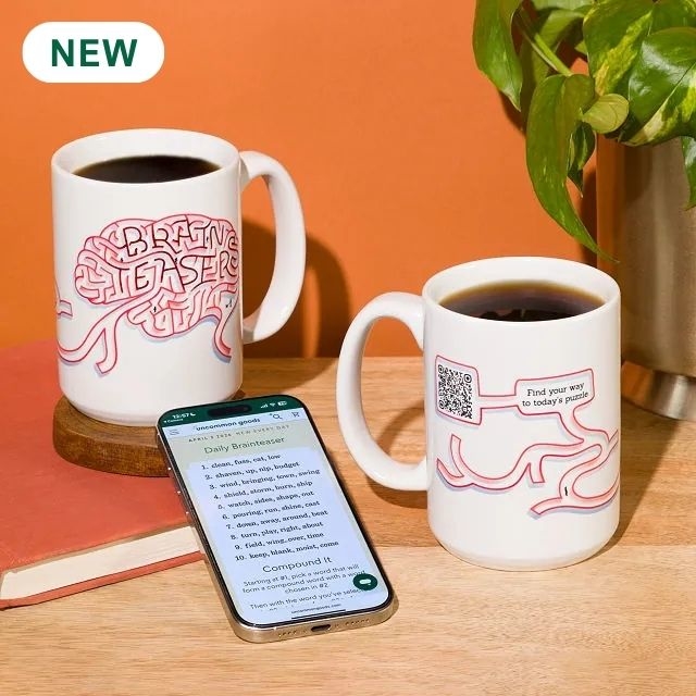 Brainteasers Interactive QR Mug