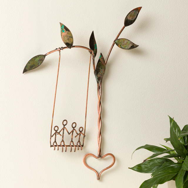 Rooted in Love Swing Sculpture