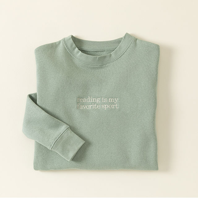 Reading is My Favorite Sport Sweatshirt