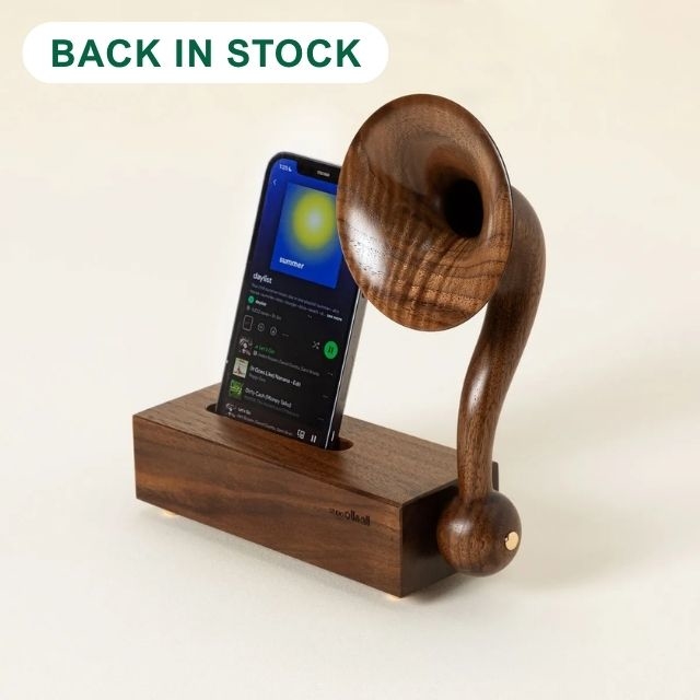 Acoustic Gramophone Amplifying Speaker