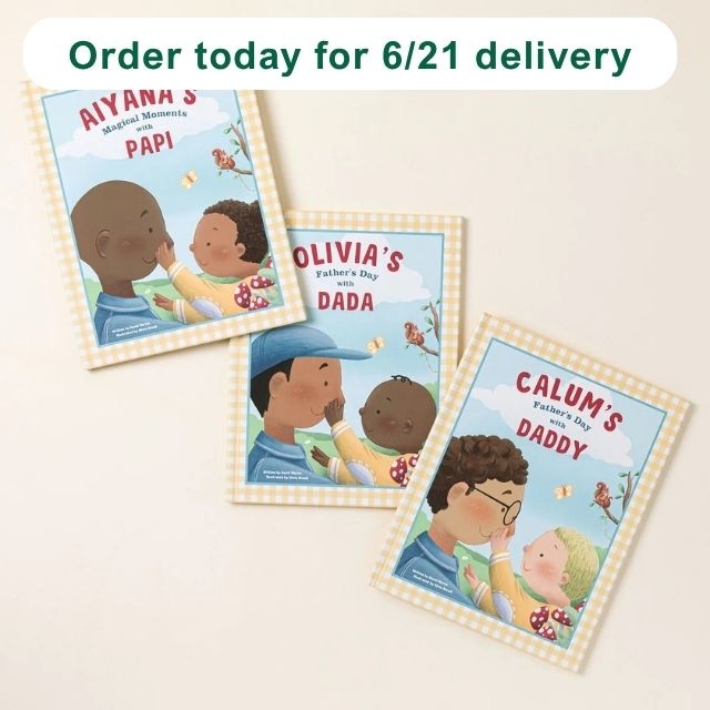 Magical Moments with Dad Personalized Book