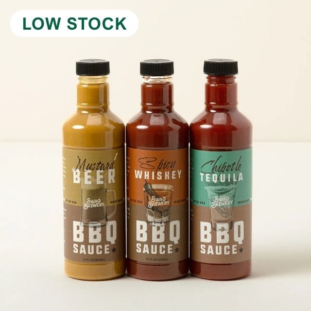 Booze-Infused BBQ Sauce Set
