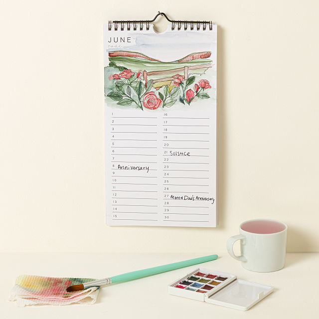 DIY Birth Month Flower Perpetual Calendar