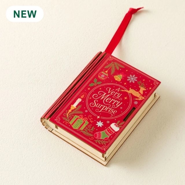Secret Money Holder Book Ornament