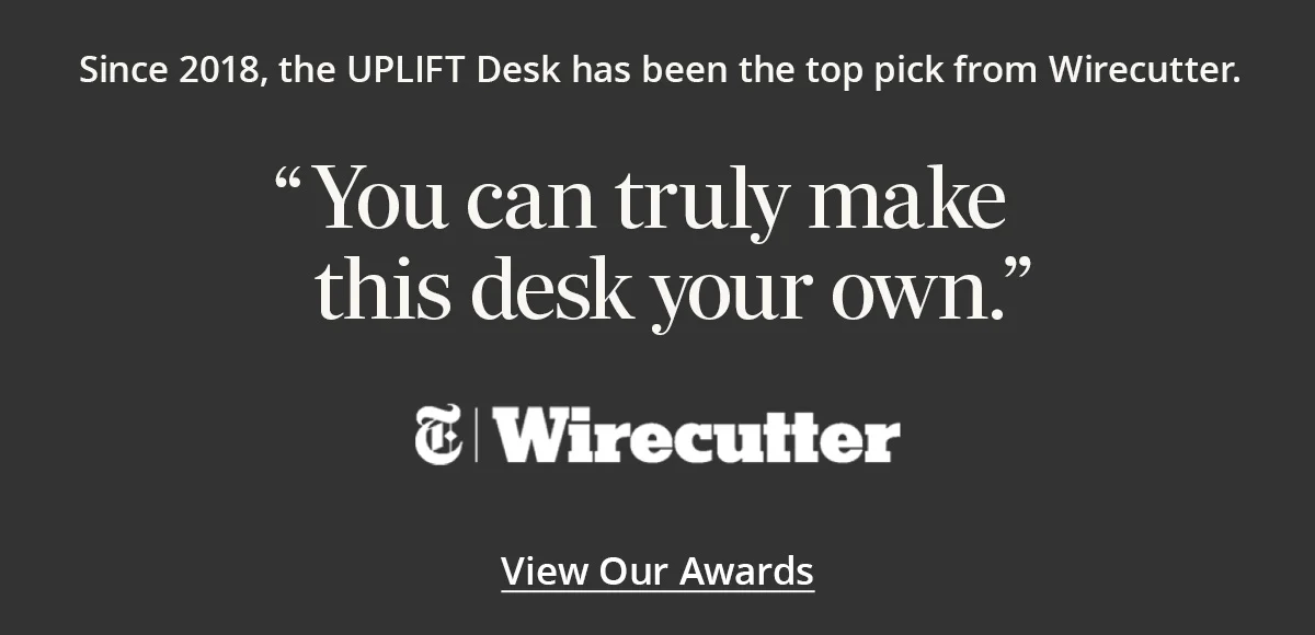 "You can truly make this desk your own." -Wirecutter