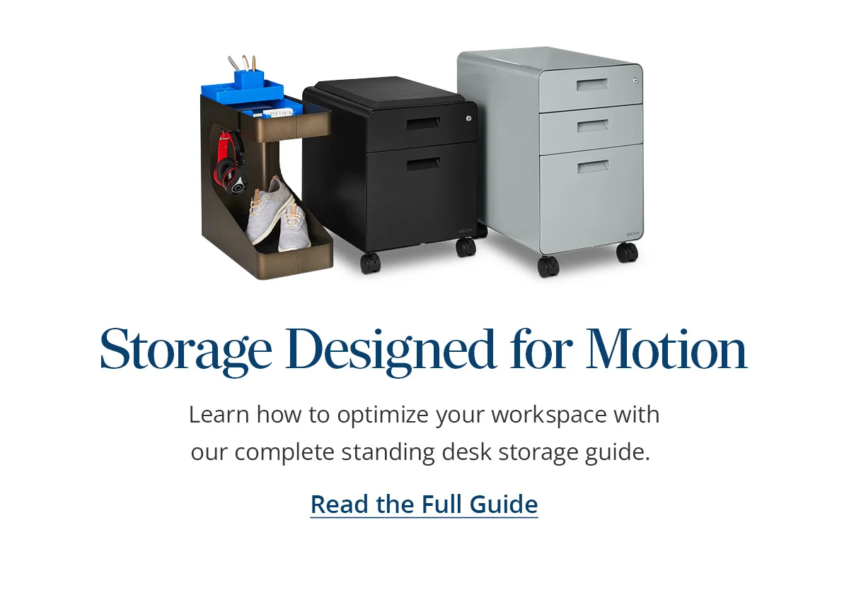 Read the Full Complete Standing Desk Storage Guide