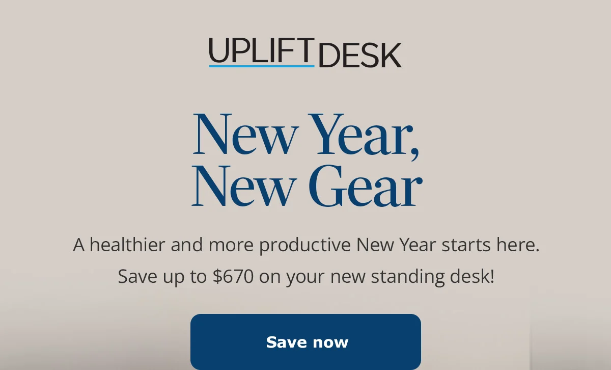 New Year, New Gear - Save Now