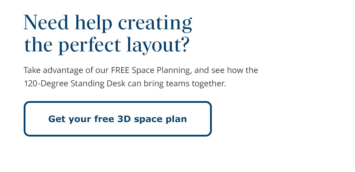 Get your free 3D space plan