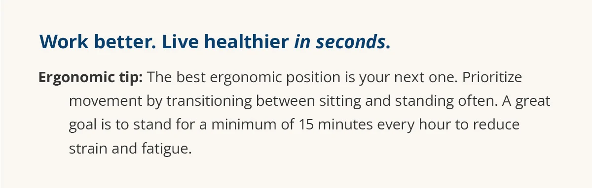 Ergonomic tip