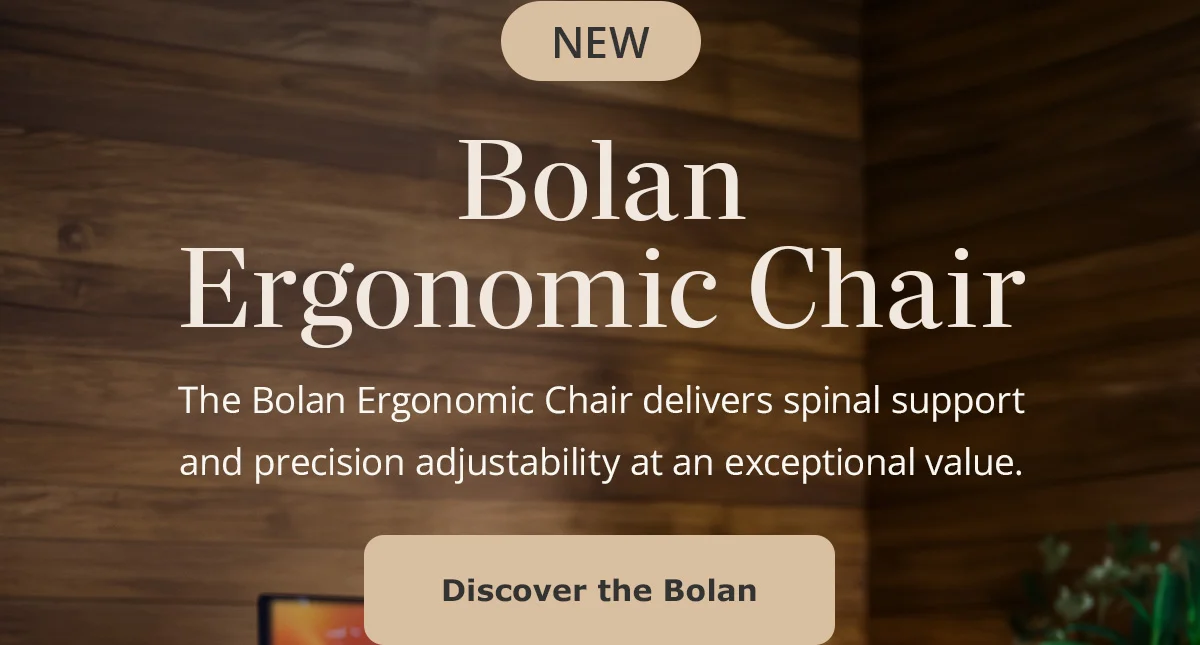 Discover the Bolan Ergonomic Chair