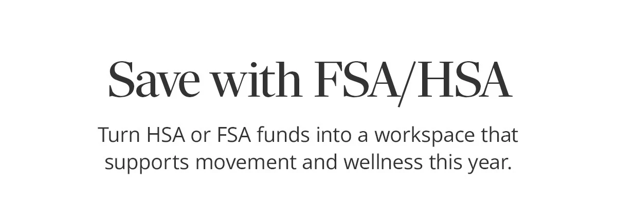 Save with FSA/HSA