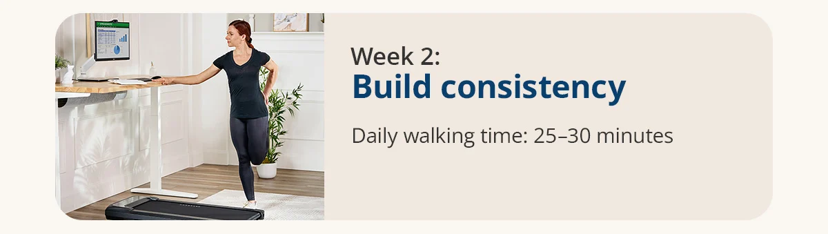 Week 2: Build consistency