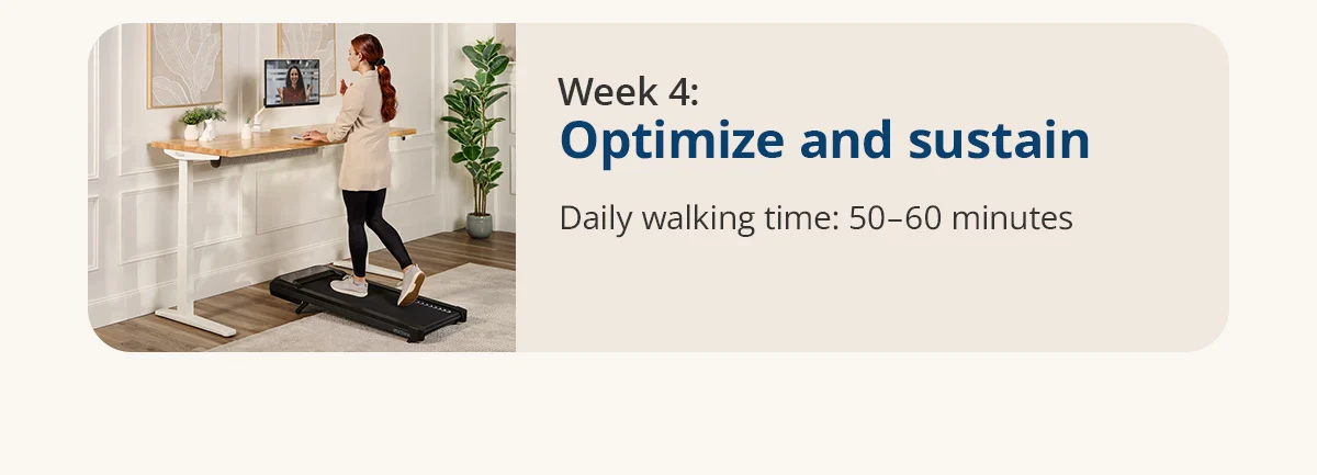 Week 4: Optimize and sustain