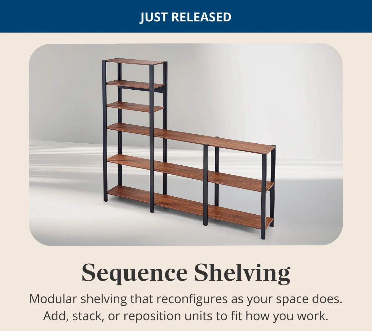 Just released: Sequence Shelving