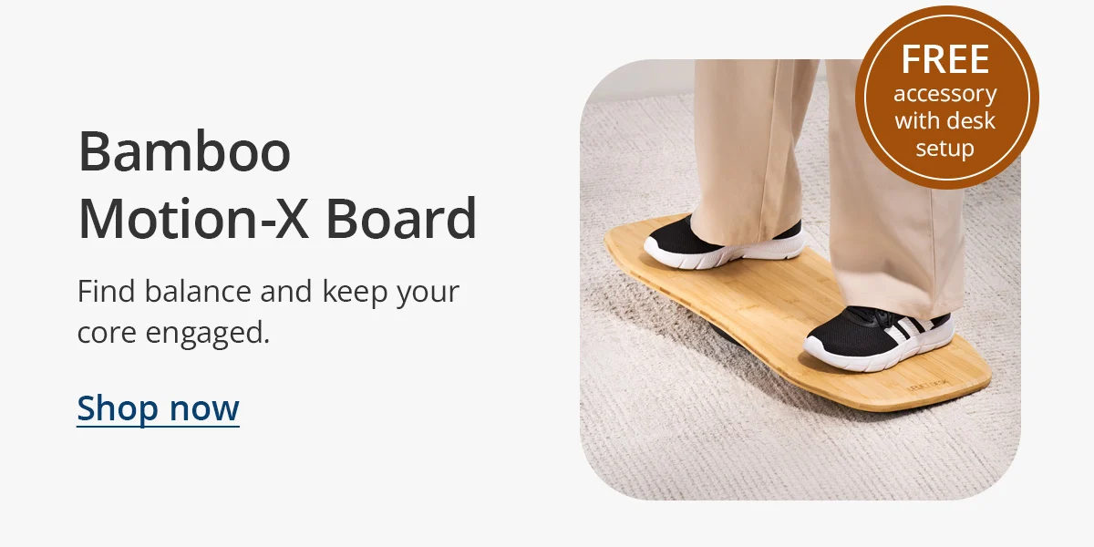 Bamboo Motion-X Board: Get it for free with your desk setup