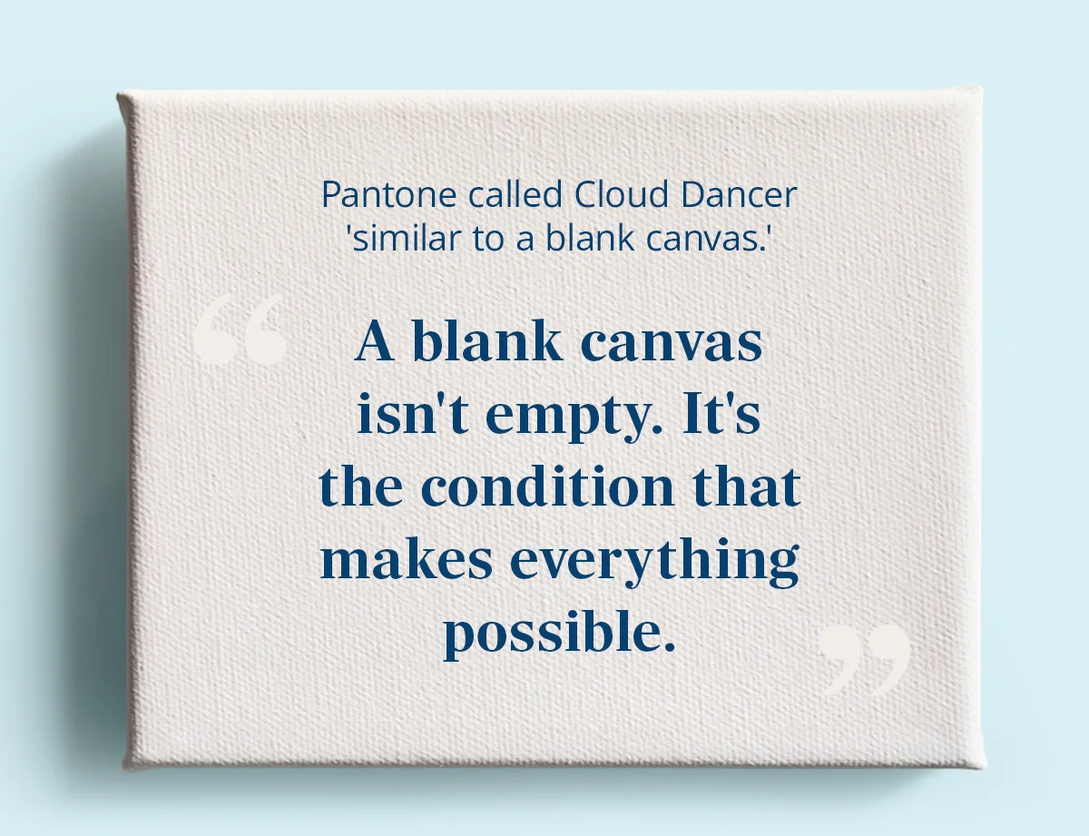 Cloud Dancer and the case for white office furniture