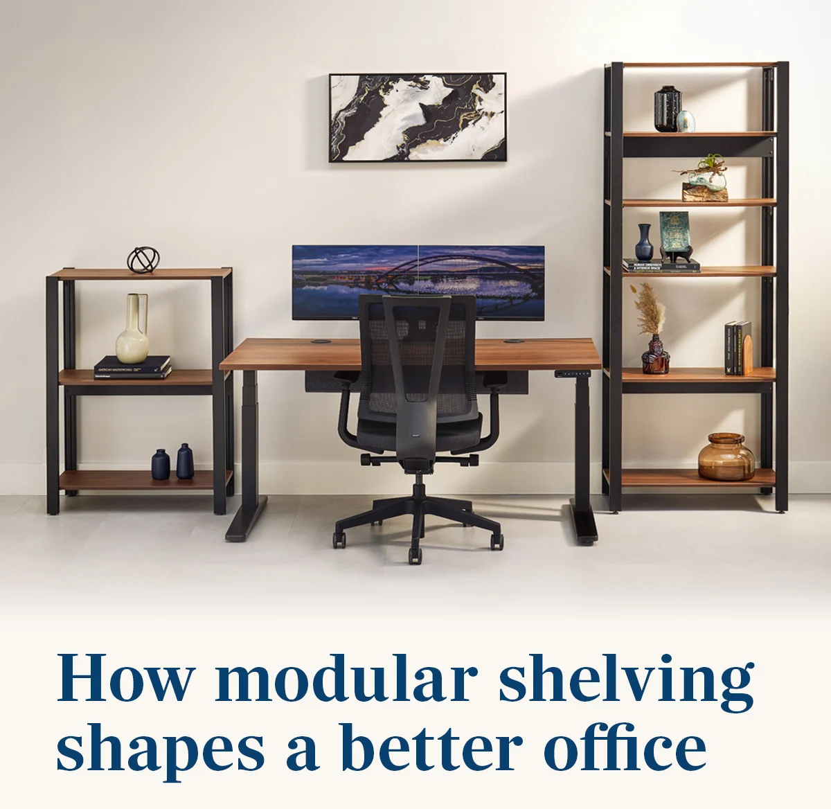How modular shelving shapes a better office