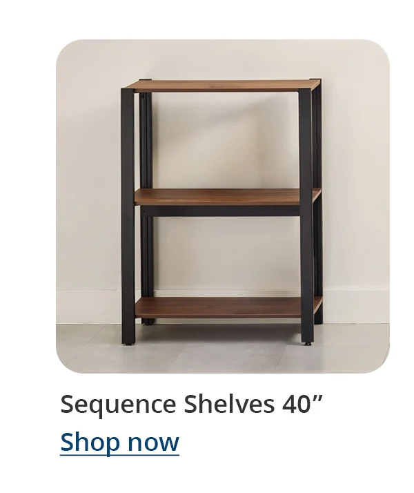 Sequence Shelves 40"