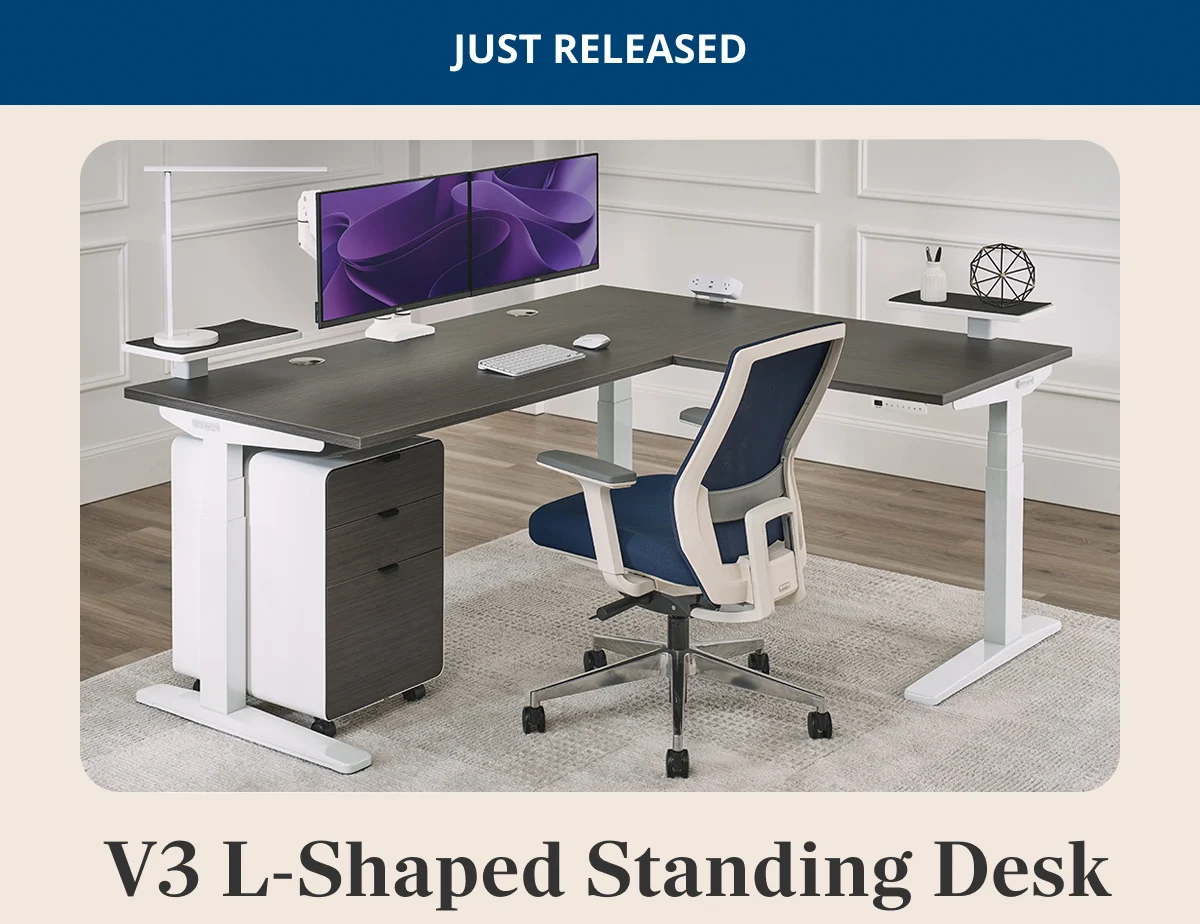 Just released: The L-Shaped Standing Desk