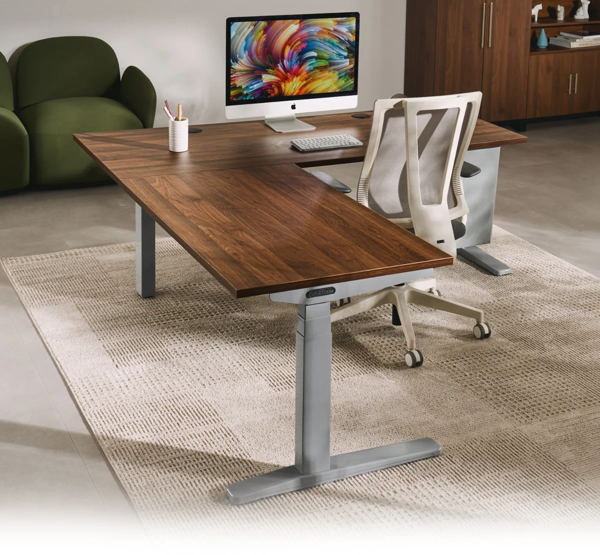 The V3 L-Shaped Standing Desk