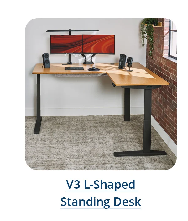 V3 L-Shaped Standing Desk