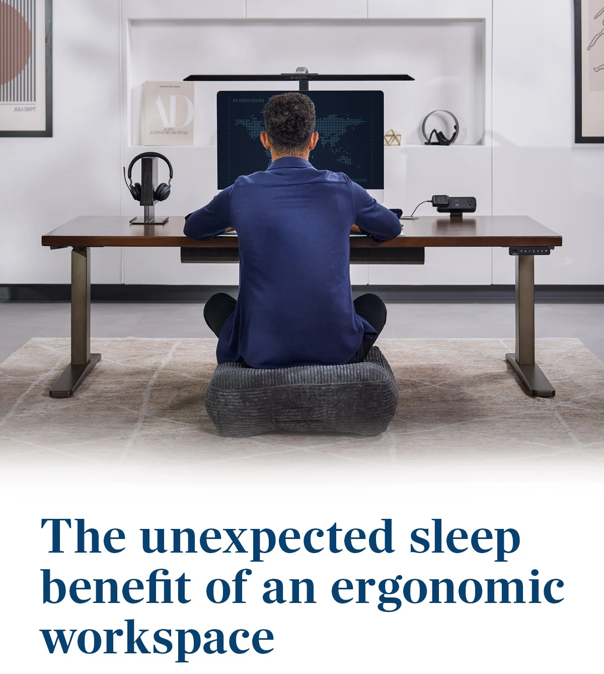 The unexpected sleep benefit of an ergonomic workspace