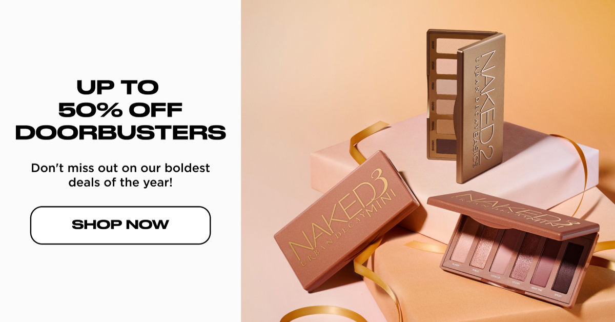 UP TO 50% OFF DOORBUSTERS