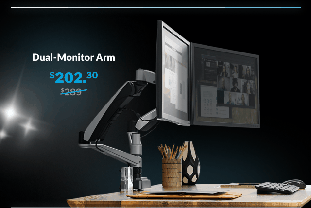Dual-Monitor Arm