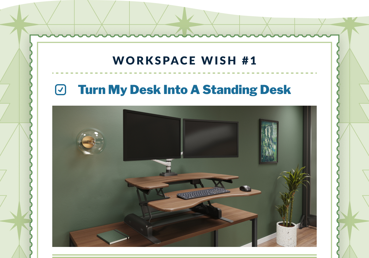 Turn My Desk Into A Standing Desk