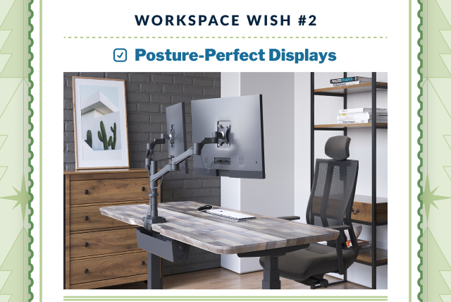 Posture-Perfect Displays