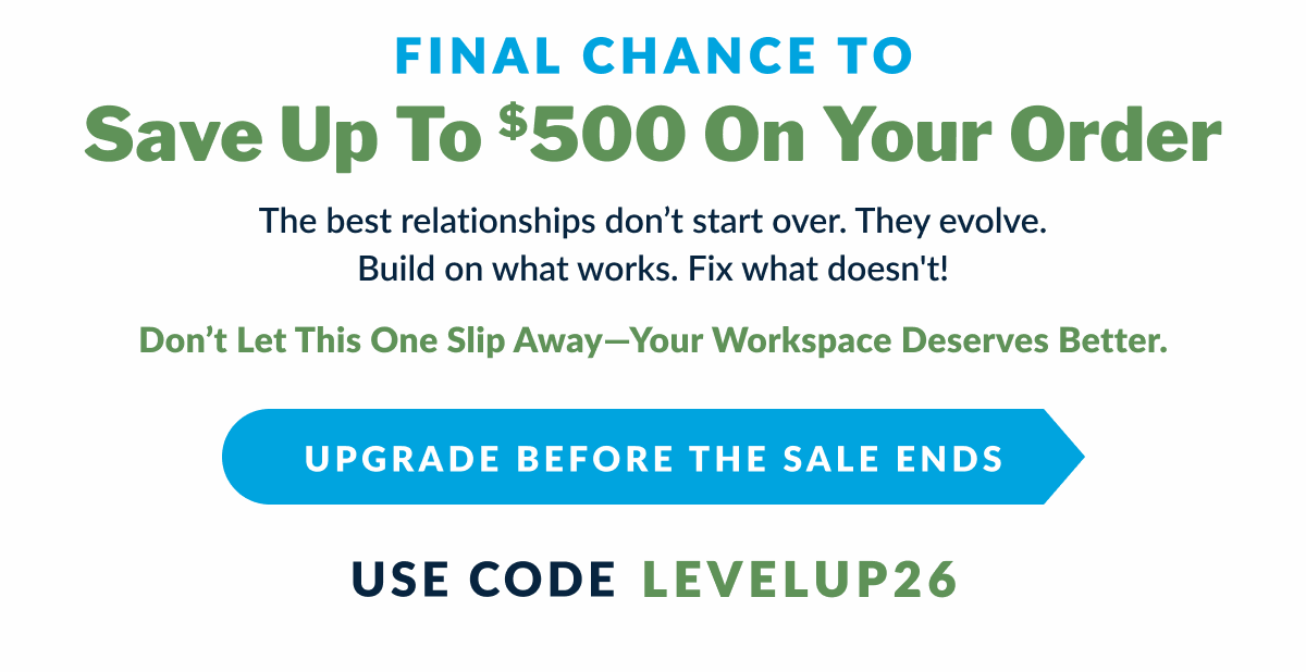 Upgrade Before the Sale Ends