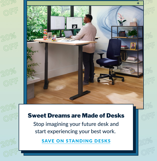 SAVE ON STANDING DESKS