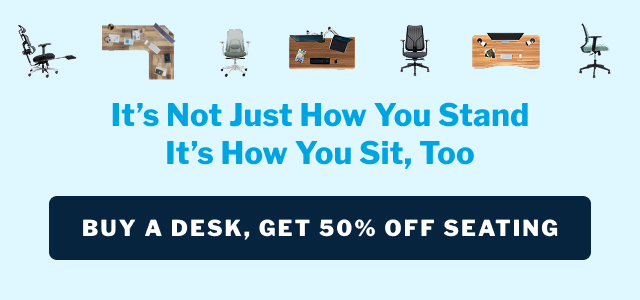 SAVE 50% ON SEATING