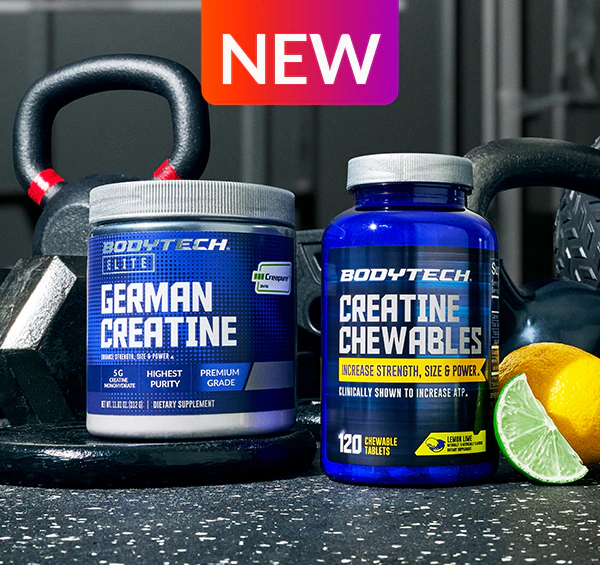 BOGO 50% OFF BodyTech items. Shop for these products.