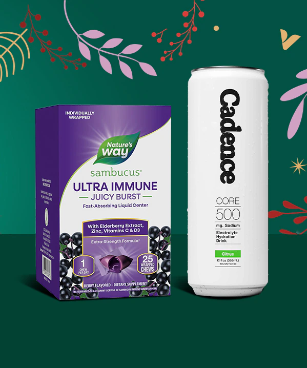 sambucus ULTRA IMMUNE-JUICY BURST, Cadence items. Find a Store