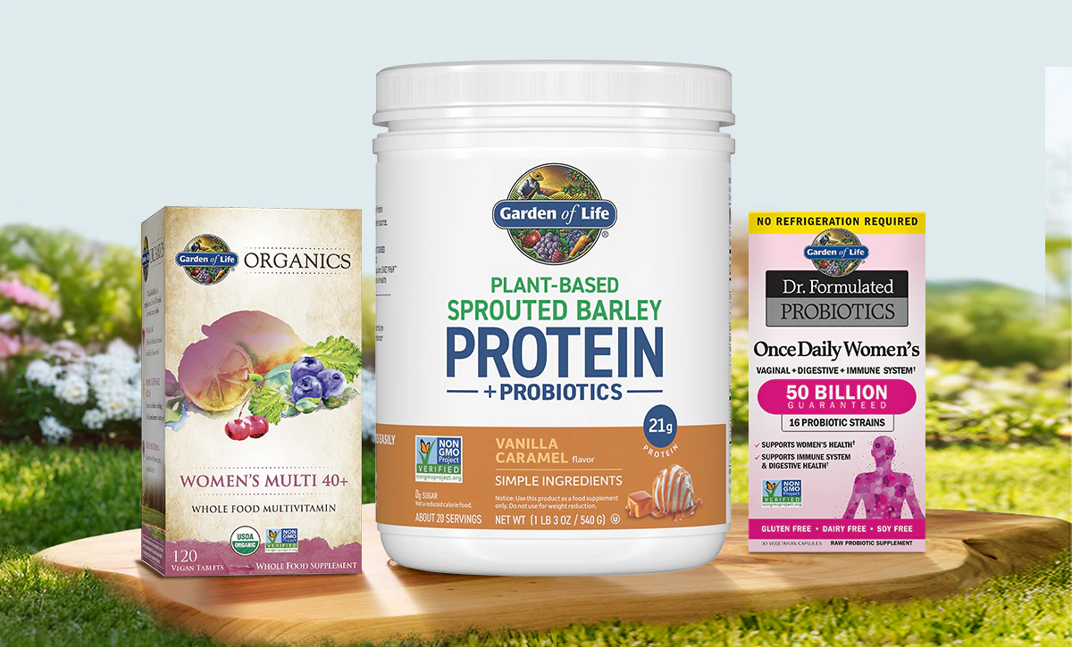 Garden of Life items. Shop for these products